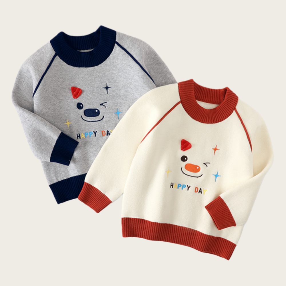 "Happy Day"  Sweater