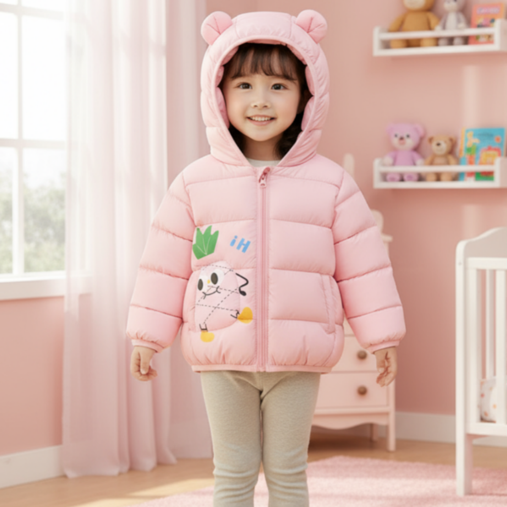 Pineapple Puffer Jacket