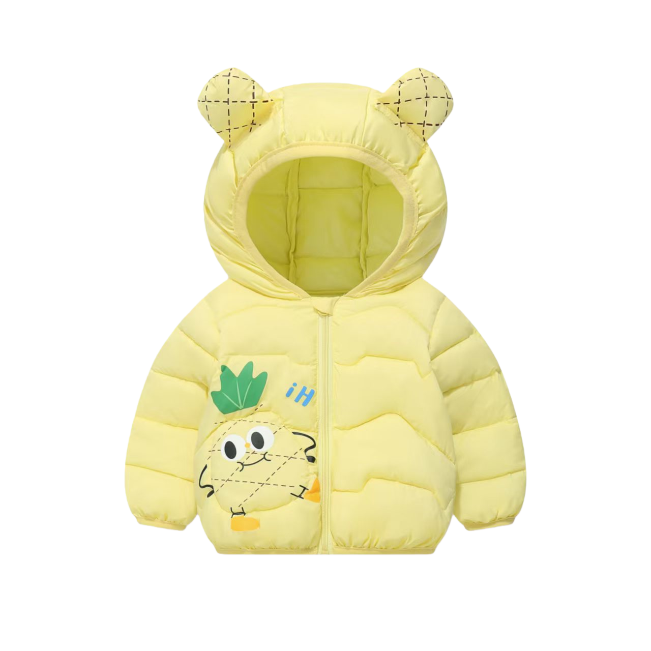 Pineapple Puffer Jacket